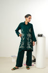 ZINC LUXURY EMBROIDERED FALL SET (NPA2-24314)