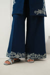 NAVY BLUE LUXURY EMBROIDERED FALL SET (NPA2-24316)