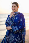 ZAHRA 2: FRESH SAPPHIRE LUXURY LAWN EMBROIDERED SET (NEL-25605)