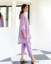 Purple & Pastel Cutwork Nia Mia