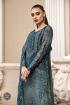 Unstitched Chiffon | MPC-23-102 Teal Blue Maria B