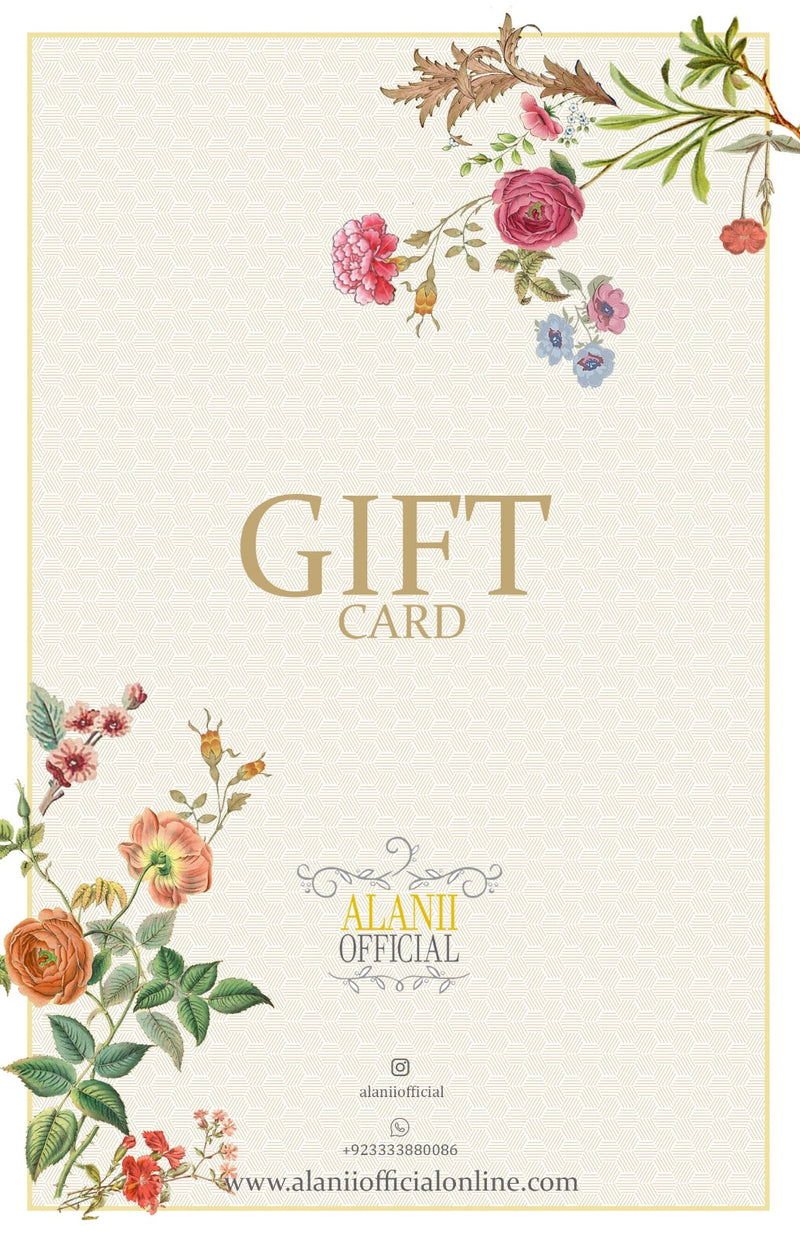 Gift Card Alanii Official