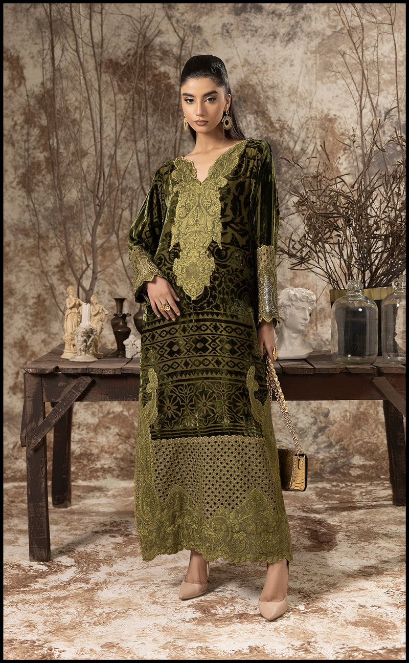 Olive opulence Sumaira Aurangzeb